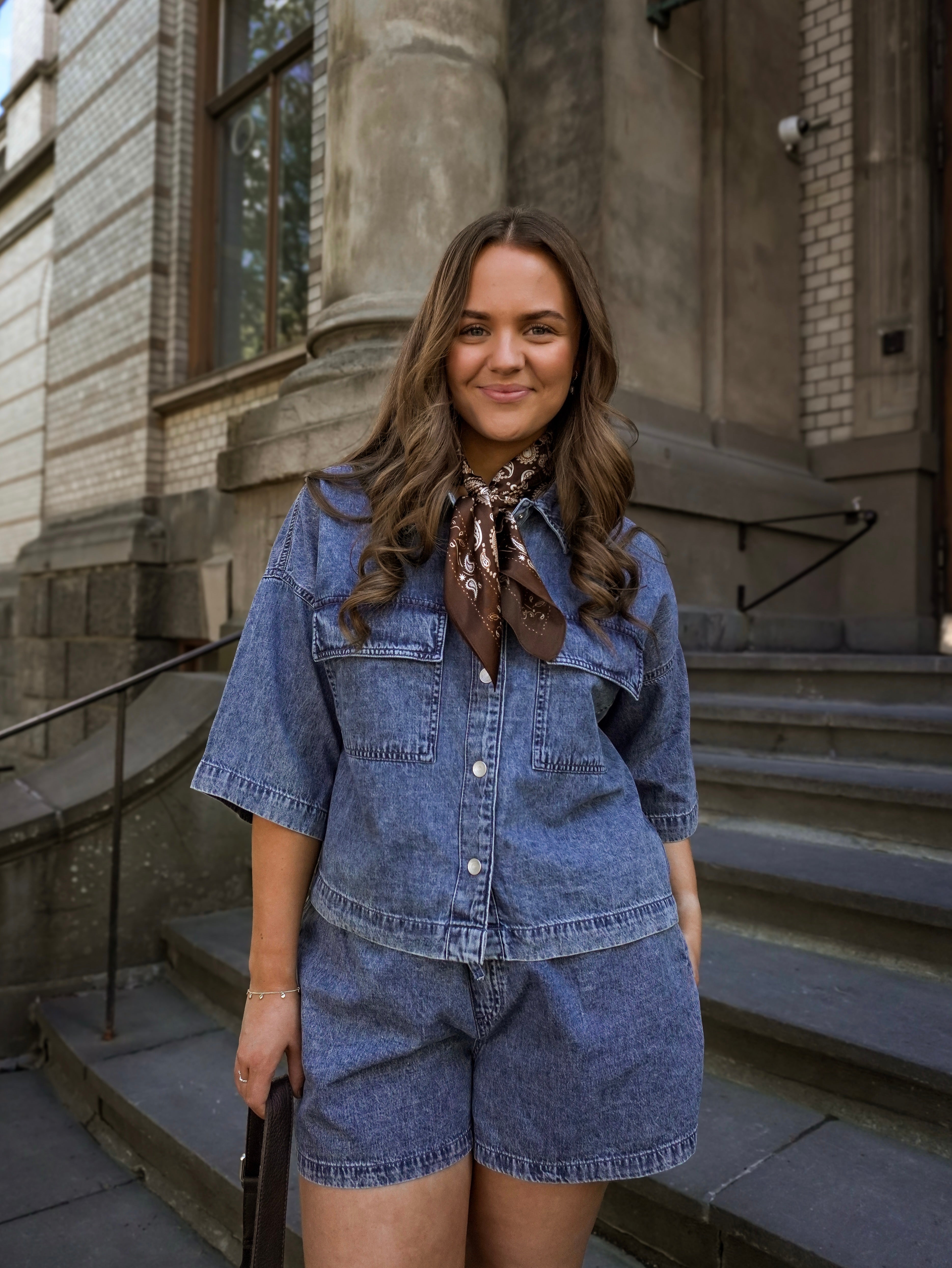 NMENZA Denim Shirt - Medium Blue Denim